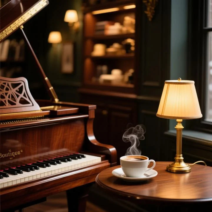 Elegant Cafe Piano Jazz