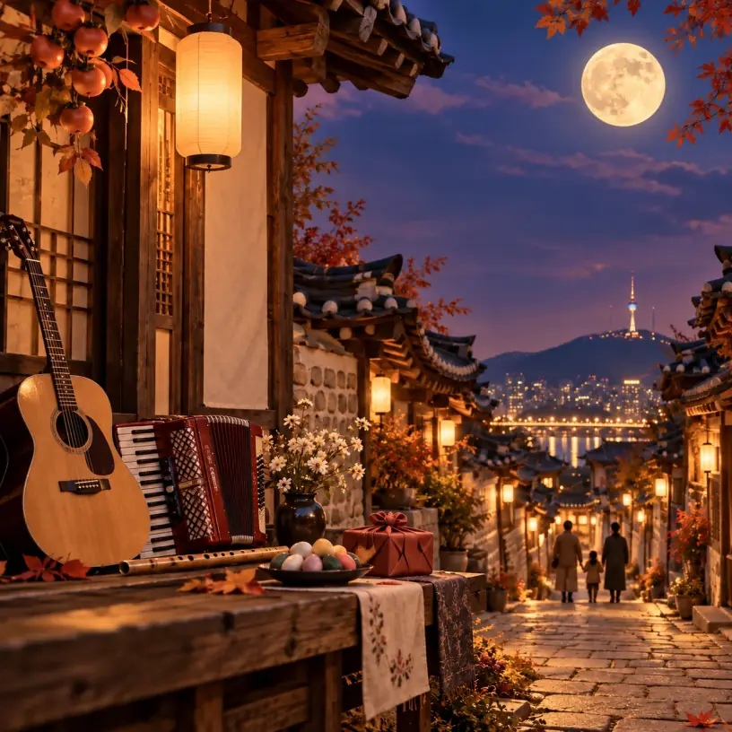 Chuseok Acoustic Folk Pop